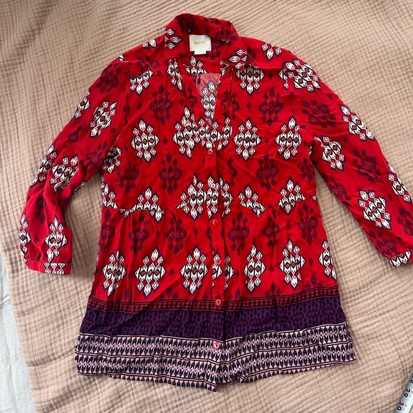 Anthropology Maeve top - Picture 1 of 7